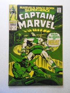 Captain Marvel #3 (1968) VG/FN Condition!
