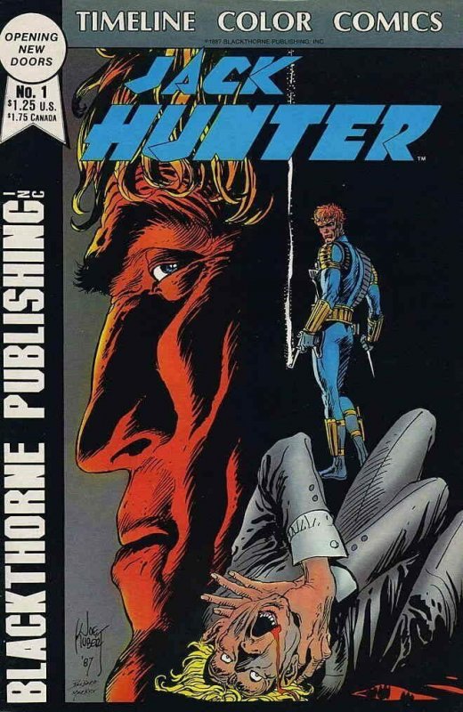 Jack Hunter 1 - Timeline Color Comics/Blackthorne Publishing Inc. - July 1987