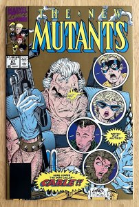 NEW MUTANTS 87 CABLE 1ST APPEARANCE 2ND PRINT (1990) B7