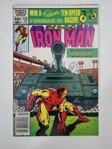 Iron Man #155 (1982) Newstand