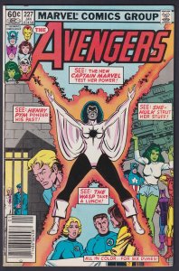 Avengers 227 (1983) VF 8.0 Monica Rambeau Marvel Comics