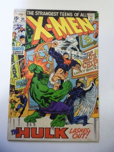 The X-Men #66 (1970) VG Condition moisture stain