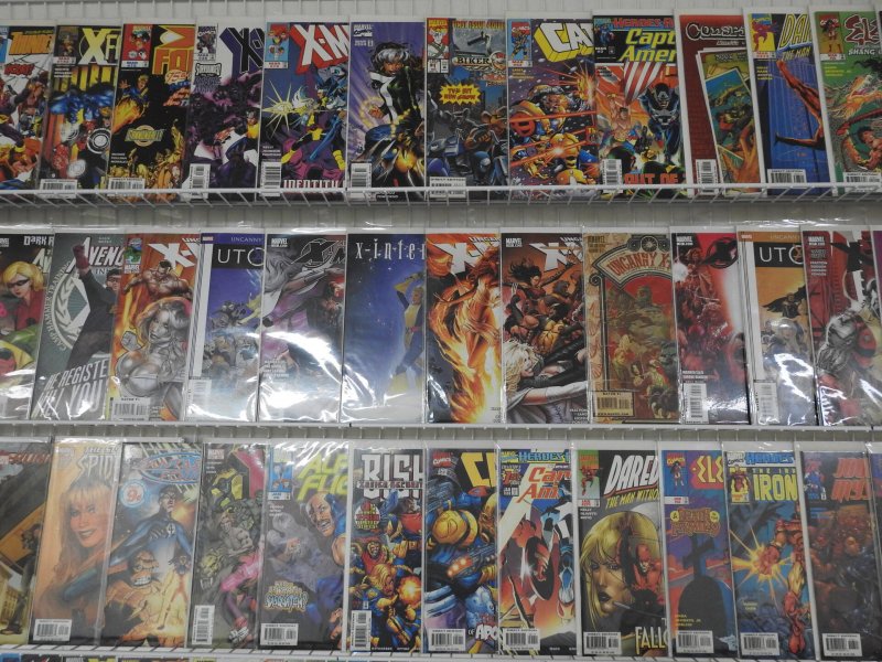 Huge Lot 120+ W/ Hulk, Captain America, Blade+ Avg VF Condition