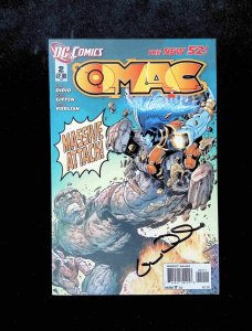 OMAC #2  DC Comics 2011 VF+  Signed Dan Didio