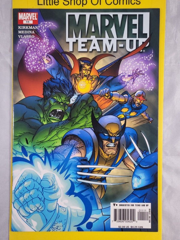 Marvel Team-Up #11 #12 #13 Titannus Part 1-3 Connecting Covers 2005 Marvel