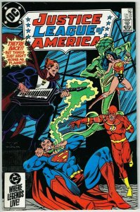 Justice League #238 (1960) - 9.2 NM- *Savage Symphony*