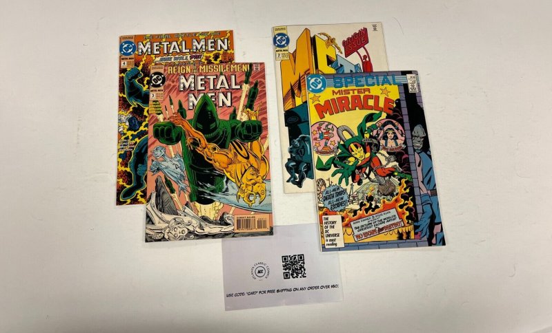 4 DC Comics Metal Men 2 3 4 Mister Miracle Special #1 Carlin Jurgens 104 JW16