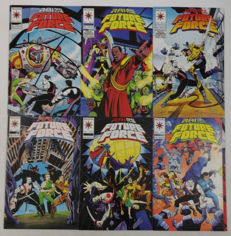 Rai & Future Force #9-24 VF/NM complete run John Ostrander - Layton ; Valiant