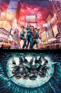 TMNT Stranger Things #1 1:25 Fero Pe Variant IDW 2023 EB114