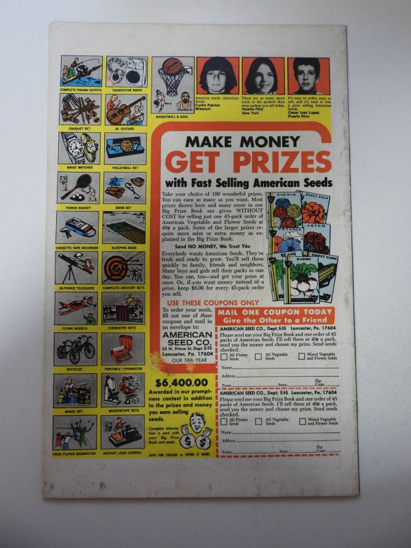 Weird Wonder Tales #16 (1976) VG+ Condition stains fc