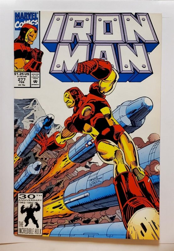 Iron Man (1st Series) #277 (Feb 1992, Marvel) 8.0 VF  