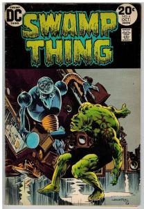 SWAMP THING 6 VG-F Oct. 1973