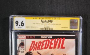 Daredevil #600 - Signed & Sketched Felipe Massafera (CGC Sig 9.6) 2018
