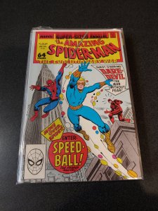 Amazing Spider-Man Annual #22 1st App Speedball 1st Spidey Artwork Mark Bagley