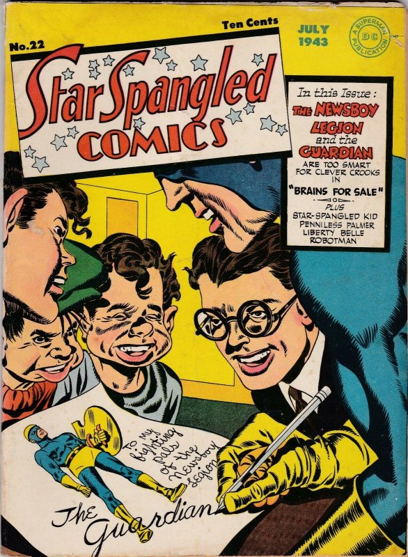 Star Spangled Comics 22 VG (july 1943)