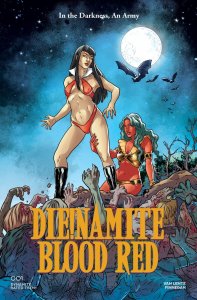 Die!namite:  Blood REd #1 Di Francia Blind Bag Variant Cover NM