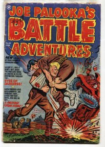 JOE PALOOKA’S BATTLE ADVENTURES #69--1952--INJURY TO THE EYE--TORTURE--violen...