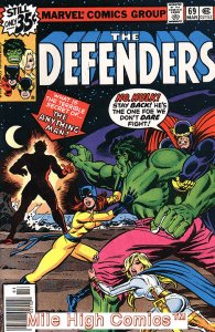 DEFENDERS (1972 Series)  (MARVEL) #69 Fair Comics Book 
