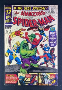 The Amazing Spider-Man Annual (1964) #3 VG/FN (5.0) Avengers