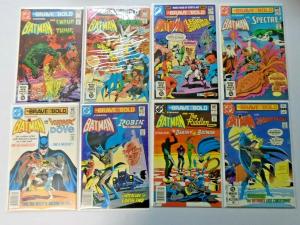 Brave and the Bold lot #150 to #199 45 different books average 6.0 range (1979)