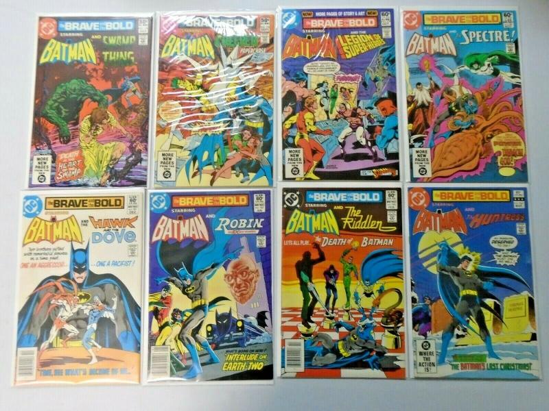 Brave and the Bold lot #150 to #199 45 different books average 6.0 range (1979)