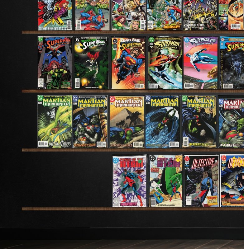 Huge Lot 150+ Comics with Action Comics, Superboy & More!