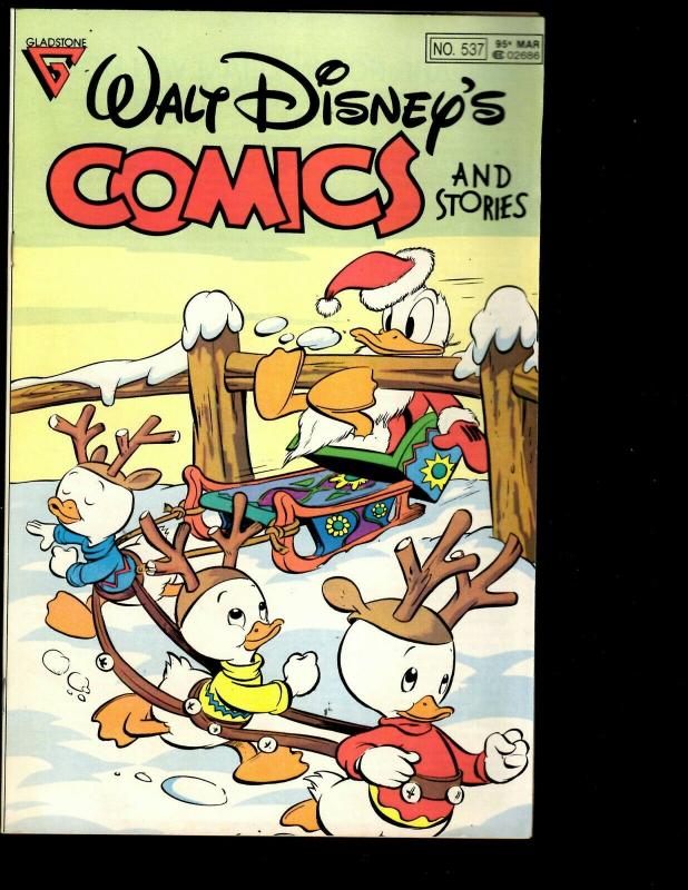 Lot of 12 Comics Disney's # 523 527 528 533 534 535 536 537 538 539 540 541  WS8 