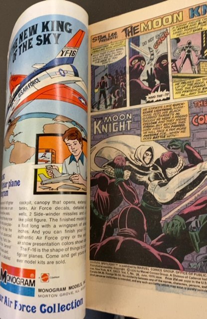 Marvel Spotlight #28 Very Nice 1st Solo App. Moon Knight Comic 1976 FN-VF