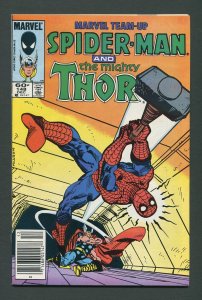 Marvel Team Up #148  / 7.0 FN/VFN Newsstand  December 1984