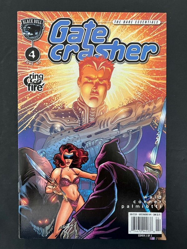 Gatecrasher Ring Of Fire Full Set #1,2,3,4 Black Bull Comics 2000 Nm-