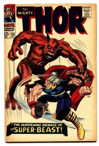 THOR #135 comic book  fn 1966-MARVEL COMICS-KIRBY Silver-Age