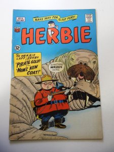 Herbie #13 (1965) GD+ Condition centerfold detached