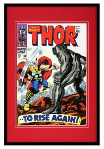 Thor #151 Marvel Comics Framed 12x18 Official Repro Cover Display