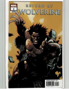 Return of Wolverine #1 Yu Cover (2018) Wolverine