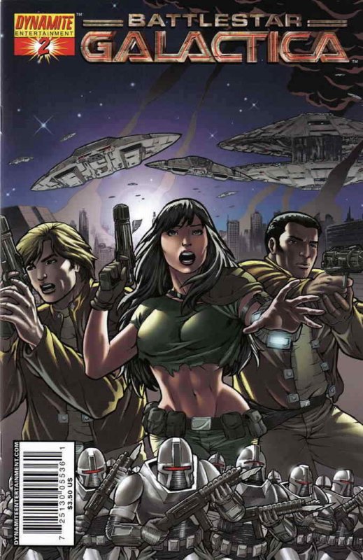 Classic Battlestar Galactica #2B VF/NM; Dynamite | we combine shipping