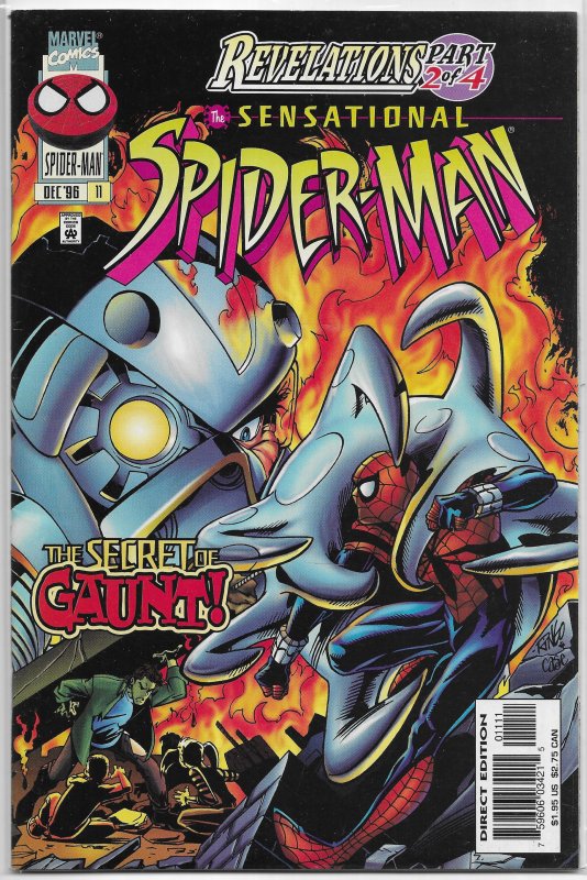 Sensational Spider-Man   vol. 1   #11 FN (Revelations 2)