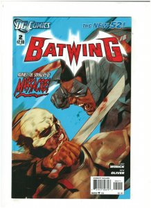 Batwing #2 VF+ 8.5 DC Comics New 52 2011