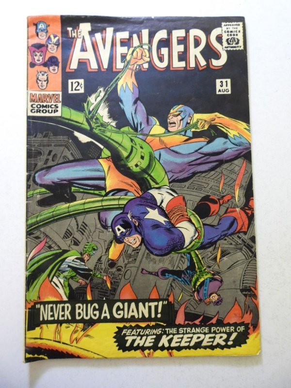 The Avengers #31 (1966) VG Condition