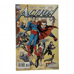 Action Comics #863 Direct Edition Cover (1938-2011) DC Comics