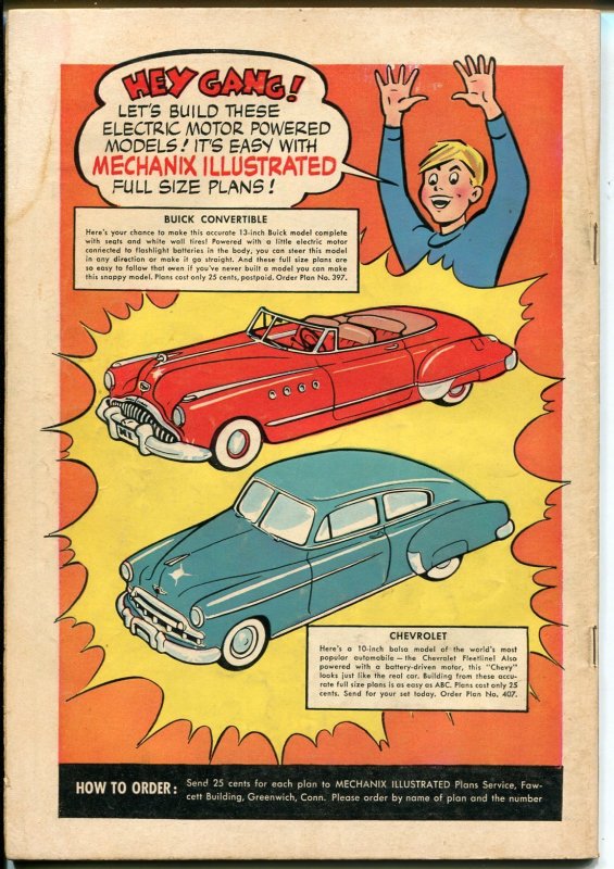 Lash LaRue Western #7  1950 - Fawcett  -VG/FN - Comic Book