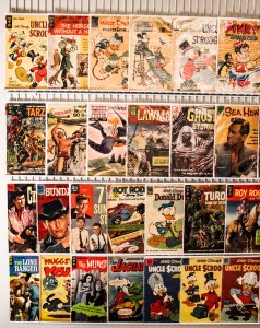 Big Lot of 50 Low Grade Reader Comics - Mostly Silver Age! *See Description