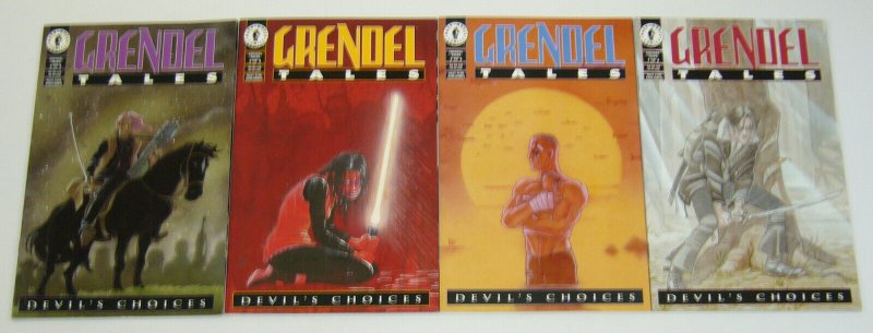 Grendel Tales: Devil's Choices #1-4 VF/NM complete series DARKO MACAN set lot