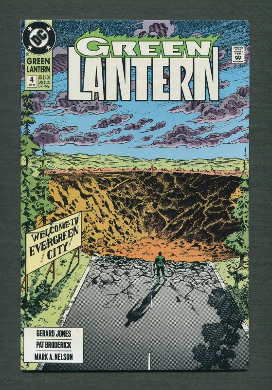 Green Lantern #4 / 9.2 NM-  (2nd Series)  September 1990