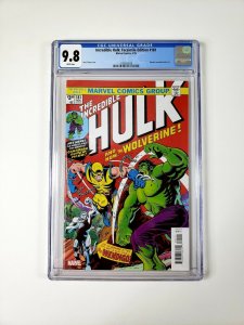 Incredible Hulk #181 Facsimile Edition CGC grade 9.8 Marvel Comics 2019