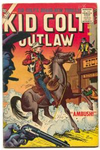 Kid Colt Outlaw #68 1957- Maneely cover- Atlas Western FN