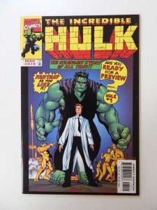 The Incredible Hulk #474 Direct Edition (1999) VF condition