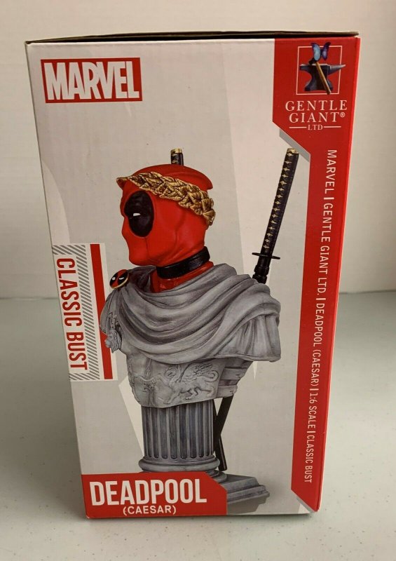 Gentle Giant Marvel Deadpool Caesar Classic Bust 1729/4000