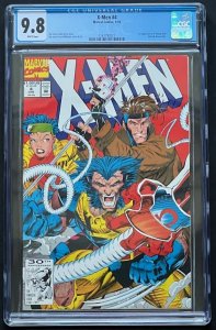 X-Men #4 Marvel 1992 CGC 9.8 White Pages Omega Red