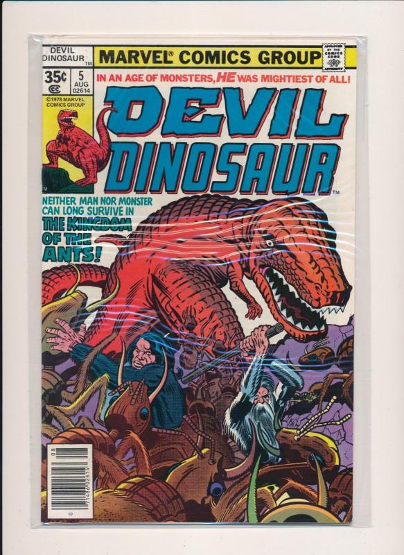 Marvel DEVIL DINOSAUR #1-9 Full Set  (1978) ~ ALL VF+ (PF176) 9 comics Moon-Boy