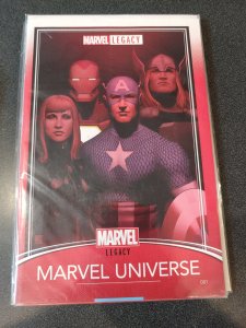 Marvel Legacy #1 Avengers Trading Card Christopher Variant Comic 1st Print NM